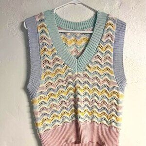 Vintage knit vest/tank